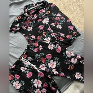 Room Service floral pajamas